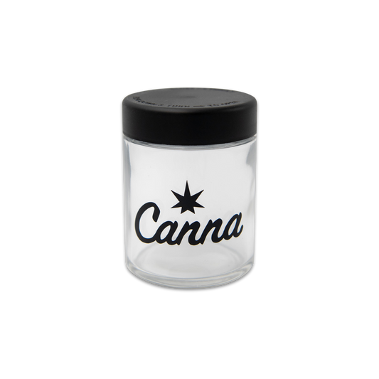 2oz Glass Eighth Jar - Straight