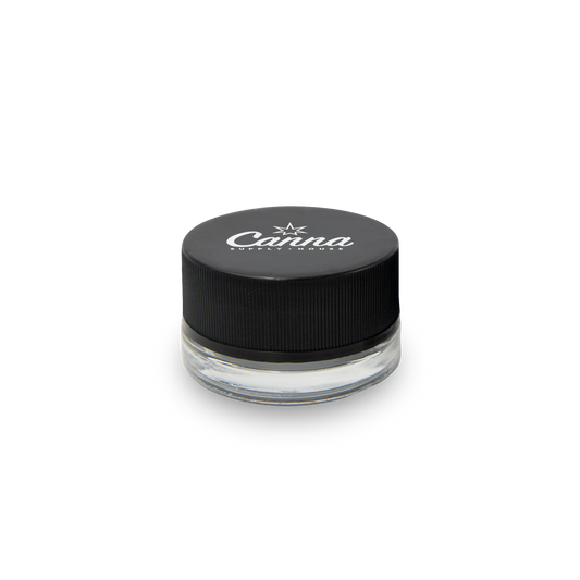 9ml Glass Concentrate Jar - Round